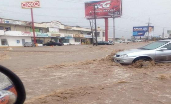 Lluvias generan torpeza en conductores de Saltillo