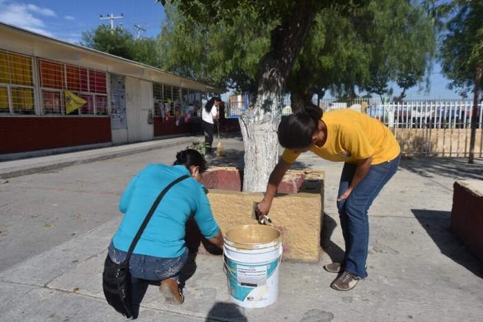 Saltillo: Mejoran padres de familia y Municipio imagen de Primaria