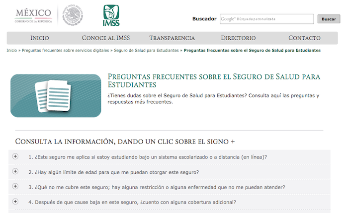 Incorporación de estudiantes al IMSS  ! Otra farsa ¡