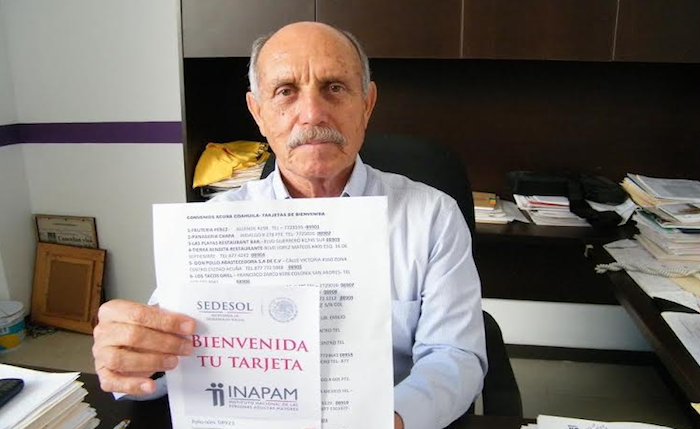 ACUÑA: 23 EMPRESAS OFRECERÁN DESCUENTOS A LOS ADULTOS MAYORES,  A TRAVÉS DEL PROGRAMA TARJETA INAPAM”.