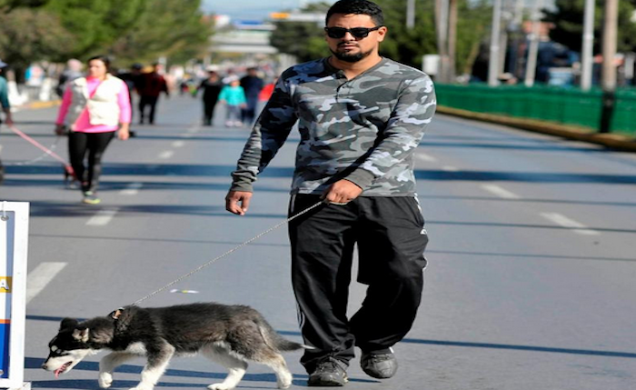 Pasea tus perritos en la Ruta Recreativa Saltillo en Acción