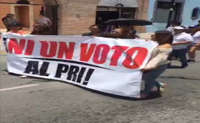 Mas que marcha de apoyo fue protesta