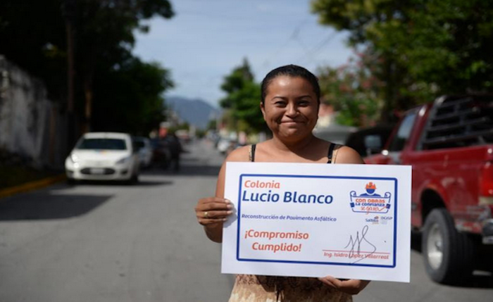 Saltillo: Inaugura Isidro otro Compromiso Cumplido