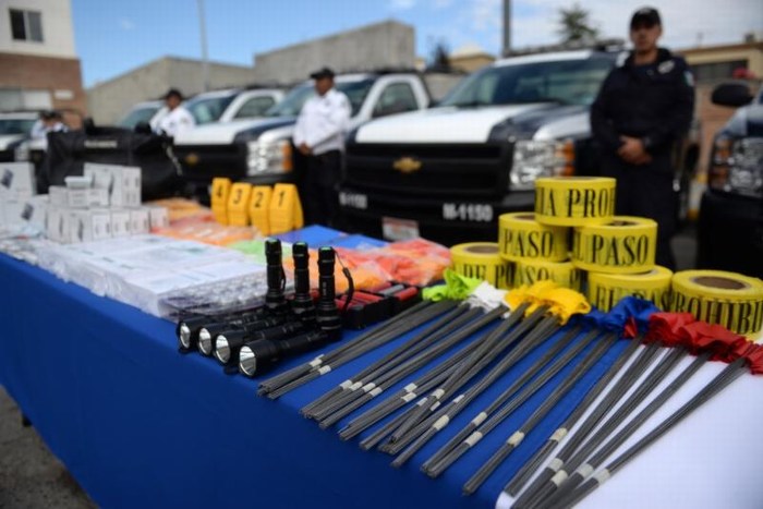 Saltillo: Entrega Alcalde Kits de Primer Respondiente y 11 patrullas a Policía