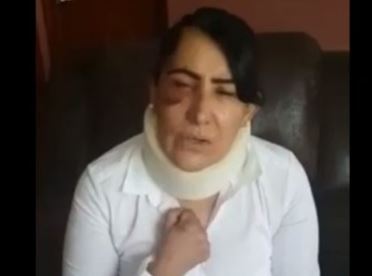 Denuncia esposa de exlíder priista abuso en autobús