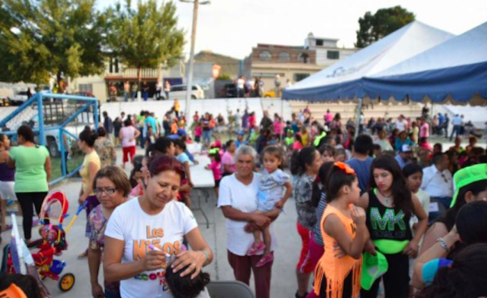 Saltillo:Inauguran nuevo alumbrado en Valle de Las Flores