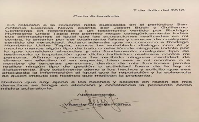Más Cartas Aclaratorias