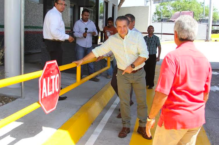 ENTREGAN OBRA ELÉCTRICA DEL CARRIL DEL PUENTE INTERNACIONAL DE ACUÑA.
