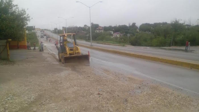 ACUÑA: EVALÚAN AFECTACIÓN POR LLUVIA Y ESCURRIMIENTOS REGISTRADOS EN ACUÑA.