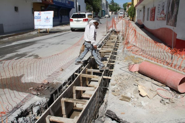 Construyen en Saltillo soluciones pluviales
