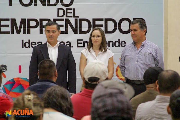 ACUÑA: PONEN A DISPOSICIÓN DE LOS ACUÑENSES FONDO NACIONAL DEL EMPRENDEDOR.
