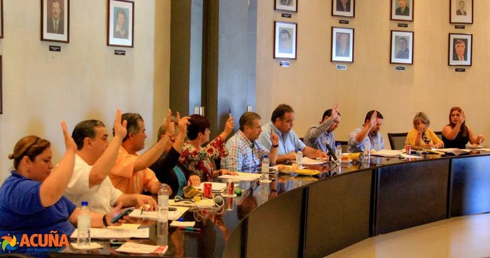 Acuña: Celebraron primera sesión ordinaria de  cabildo de septiembre de 2016
