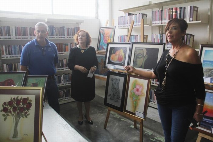 Saltillo: Muestran alumnos Pintura y Obra Mágica en Biblioparque Norte