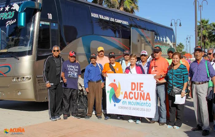 ACUÑA:CON GRANDES EXPECTATIVAS VIAJAN ABUELOS A SALTILLO PARA JUEGOS