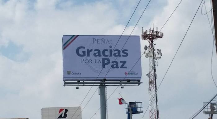 Blindan Ramos Arizpe, EPN tiene miedo