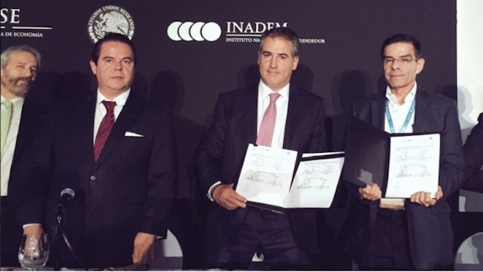 Firman convenio INADEM y Consejo de la Comunicación para apoyar a Pymes