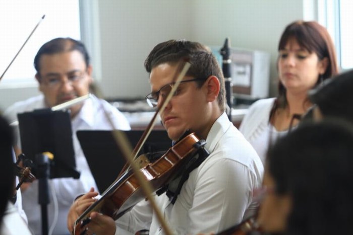 Saltillo: Disfrutan en Centro Comunitario de la Orquesta Sinfónica Juvenil