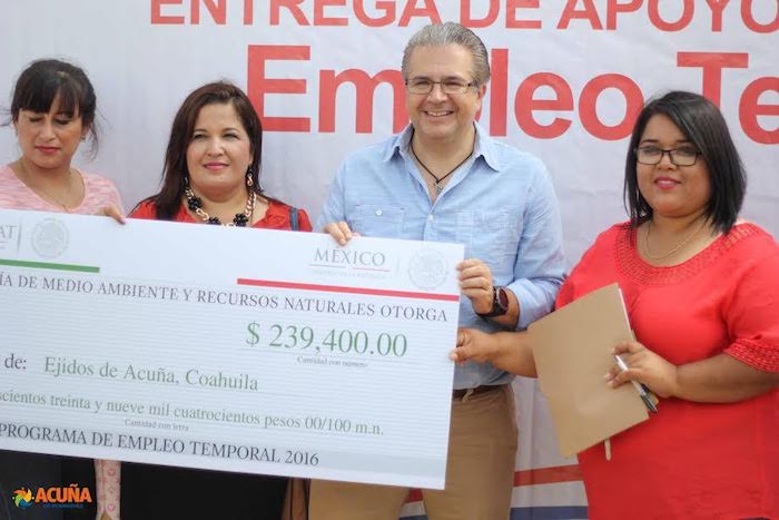 BUENOS RESULTADOS A FAVOR DE 90 FAMILIAS DE TRES EJIDOS DE ACUÑA.