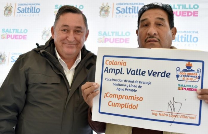 Saltillo: Elevan calidad de vida en Colonia Ampliación Valle Verde