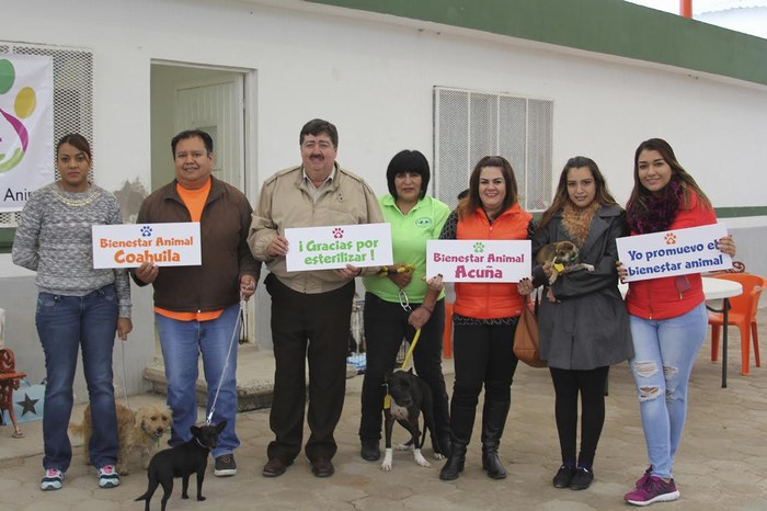 Acuña: Cumplieron la tarea de esterilizar a cien mascotas