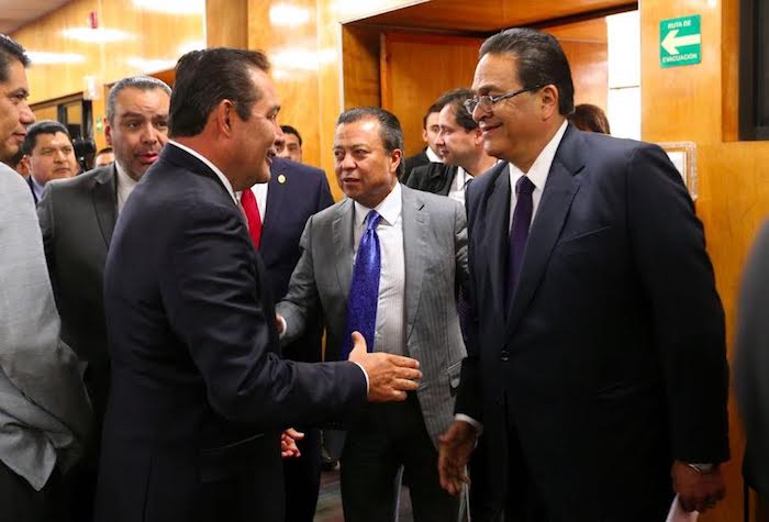 COMPARECE EL SECRETARIO LUIS MIRANDA ANTE LA COMISION DE DESARROLLO SOCIAL QUE PRESIDE JAVIER GUERRERO