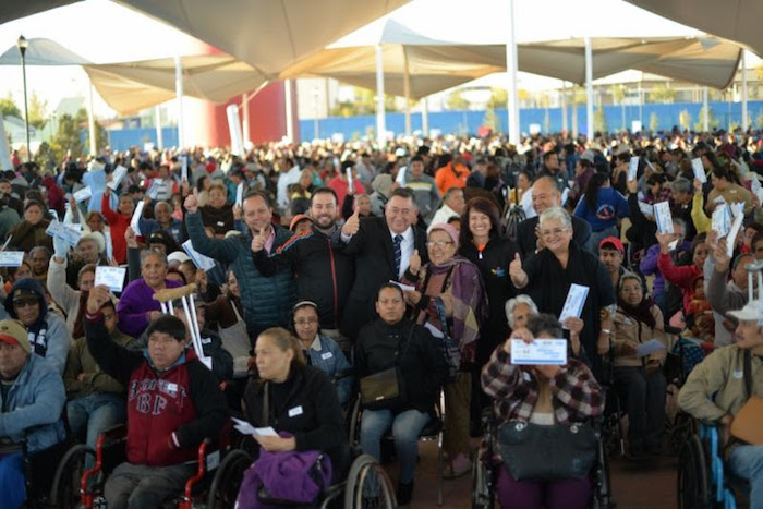 Saltillo:Apoya Isidro a población vulnerable