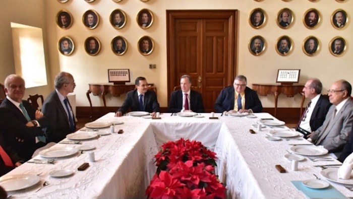 Se reúne José Antonio Meade con ex secretarios de Hacienda
