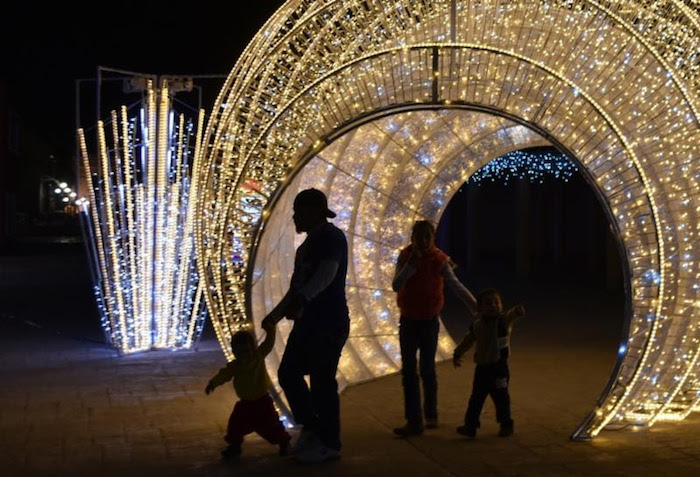 Luce Saltillo su alumbrado navideño
