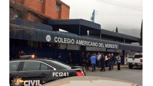 Balacera en Colegio Americano del Noreste en Monterrey NL.