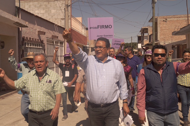 TENGO EL CORAJE SUFICIENTE PARA ENFRENTAR AL SISTEMA Y A SUS INJUSTICIAS : JAVIER GUERRERO