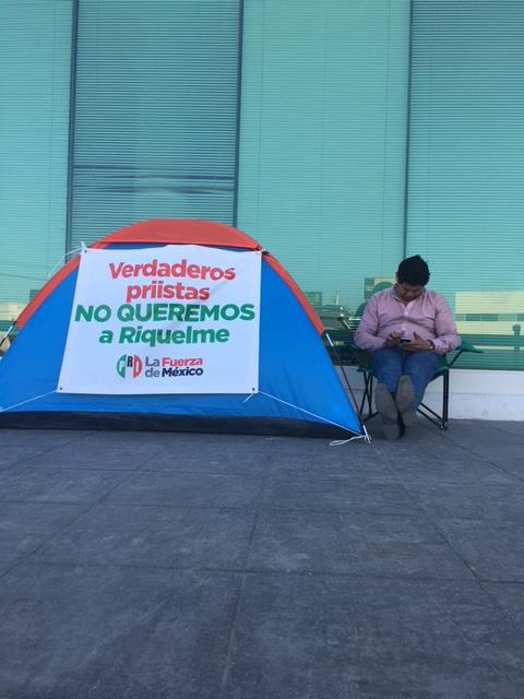 Huelga de hambre contra Riquelme