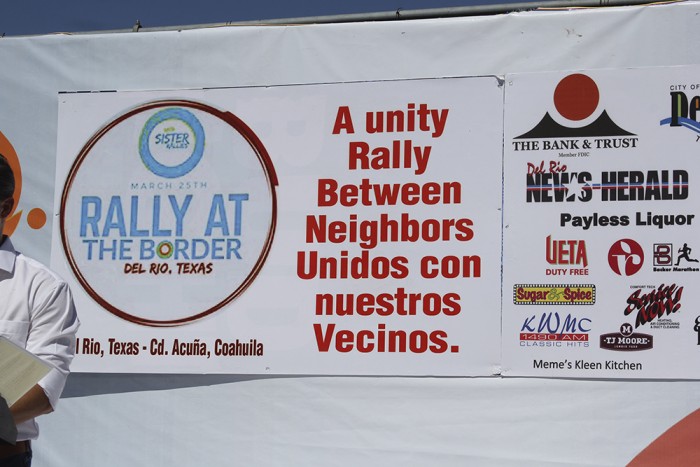 ACUÑA Y DEL RÍO CELEBRARON RALLY DE LA UNIDAD.