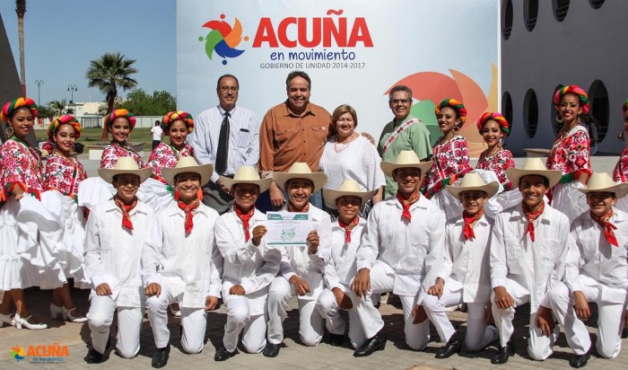 PRESIDIÓ ALCALDE JORNADA DE DANZA FOLCLÓRICA DE ESCUELAS SECUNDARIAS DE LA ZONA ESCOLAR 201.