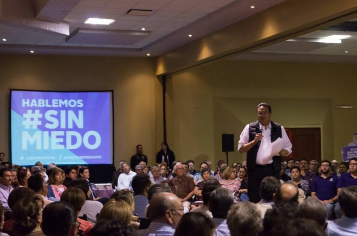 LOS INDEPENDIENTES TENDREMOS UNA CAMPAÑA EN DESIGUALDAD DE CONDICIONES : JAVIER GUERRERO