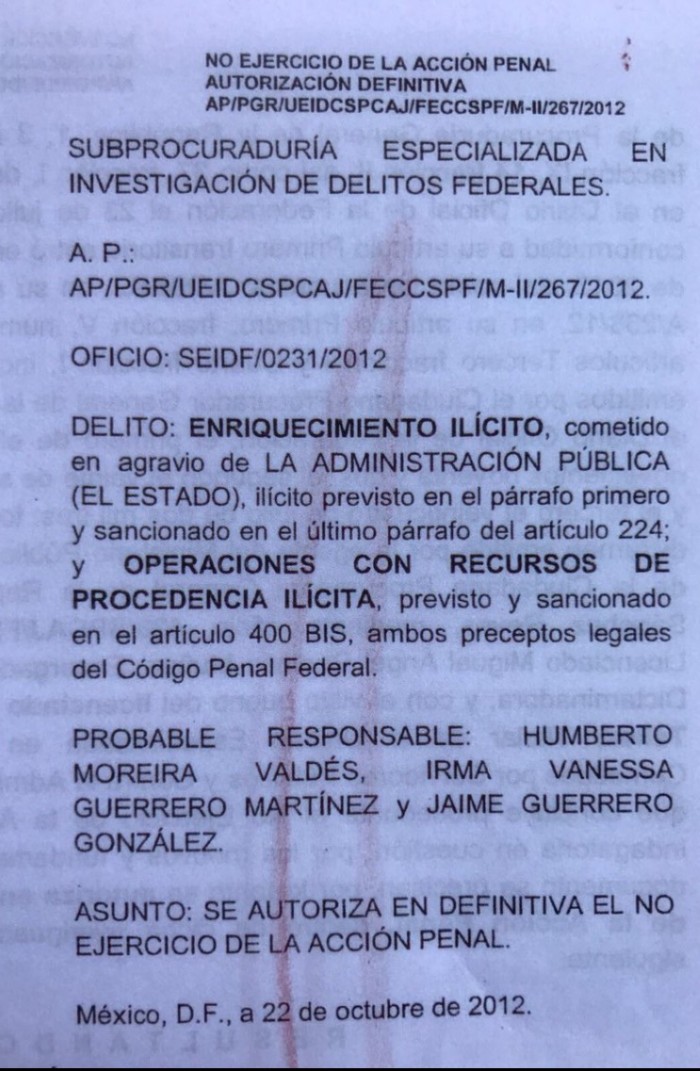 Calderón Exonero a Moreira, López Obrador