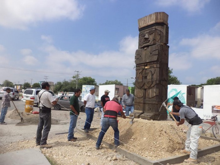 SIGUE EN MARCHA LA CONSTRUCCIÓN DEL PASEO DE LAS CULTURAS.