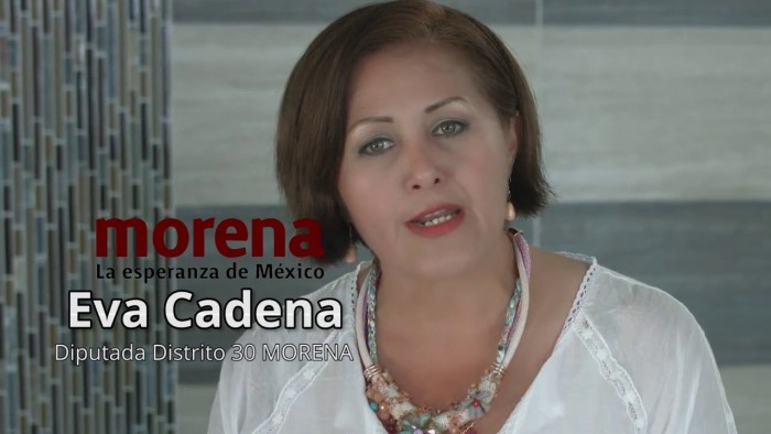 Eva Cadena tendrá que comparecer ante la Fepade