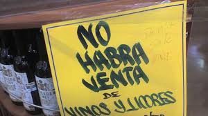 Ley Seca a partir del primer minuto del sábado 3 de junio
