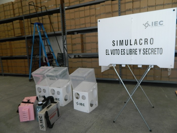 Por temor funcionarios abandonan casilla electoral