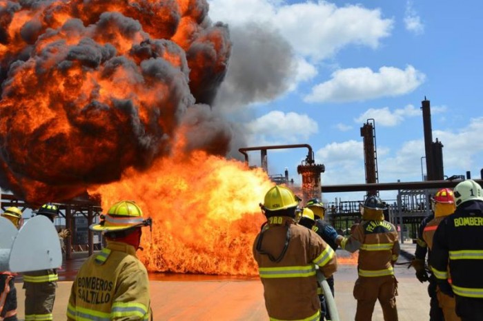 Son Bomberos de Saltillo, instructores en Texas