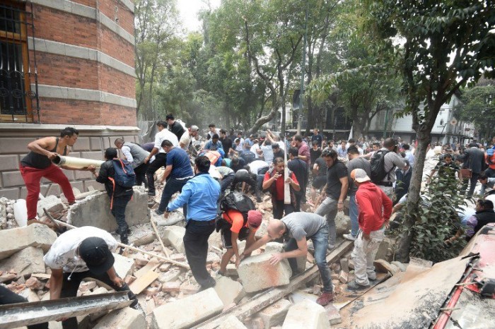 Ya son 324 los fallecidos por terremoto del 19 de Septiembre
