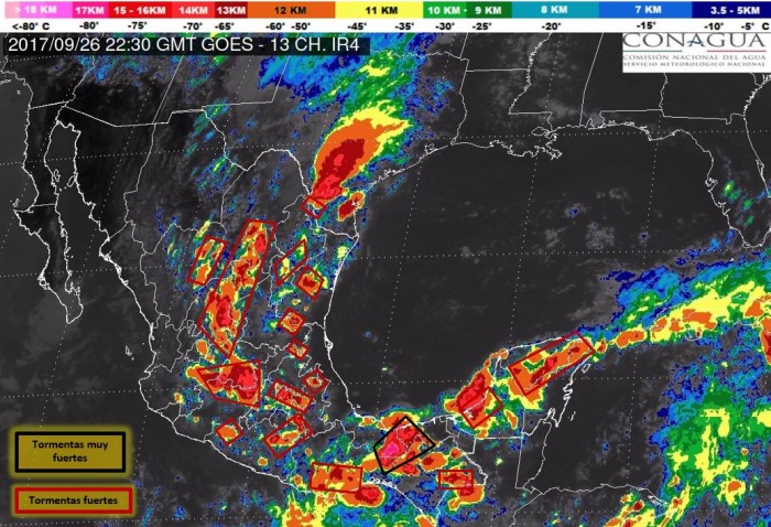 Aviso de Potencial de Tormentas