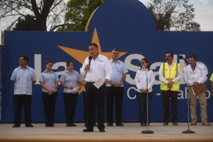 Encabeza Isidro simulacro en Colegio Zaragoza