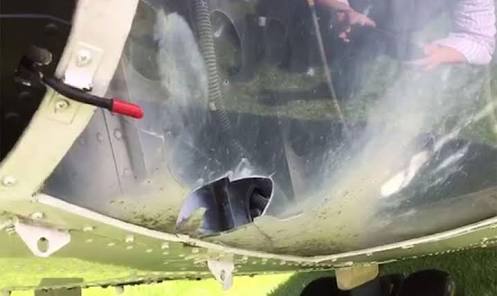 Lanzan cohetones contra helicópteros Presidenciales en Oaxaca