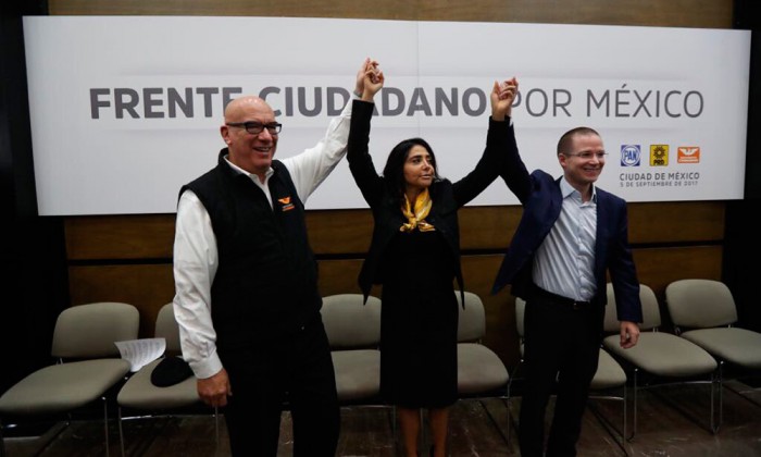 Recibe INE solicitud de conformación del Frente Ciudadano por México