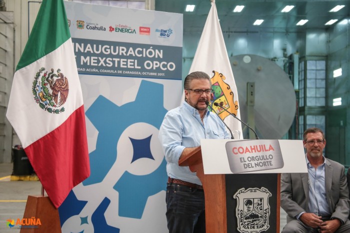 INAUGURAN EMPRESA MEXSTEEL OPCO EN ACUÑA