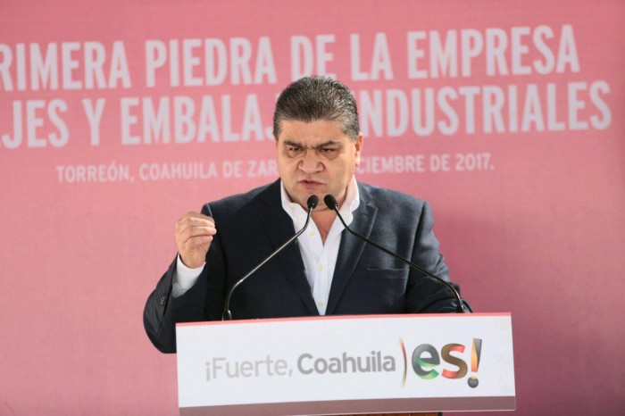 MÁS EMPLEO PARA LA LAGUNA: COLOCAN PRIMERA PIEDRA DE FLEJES Y EMBALAJES INDUSTRIALES