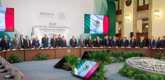 PARTICIPA MIGUEL RIQUELME EN CONSEJO NACIONAL DE SEGURIDAD