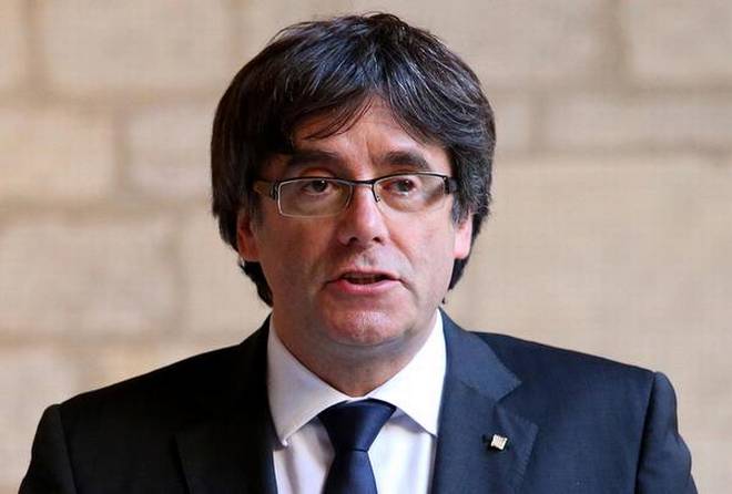 Detienen al ex presidente catalán Carles Puigdemont