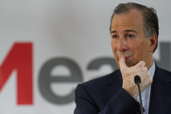Democracia Interna del PRI dice que campaña de Meade se está “hundiendo”